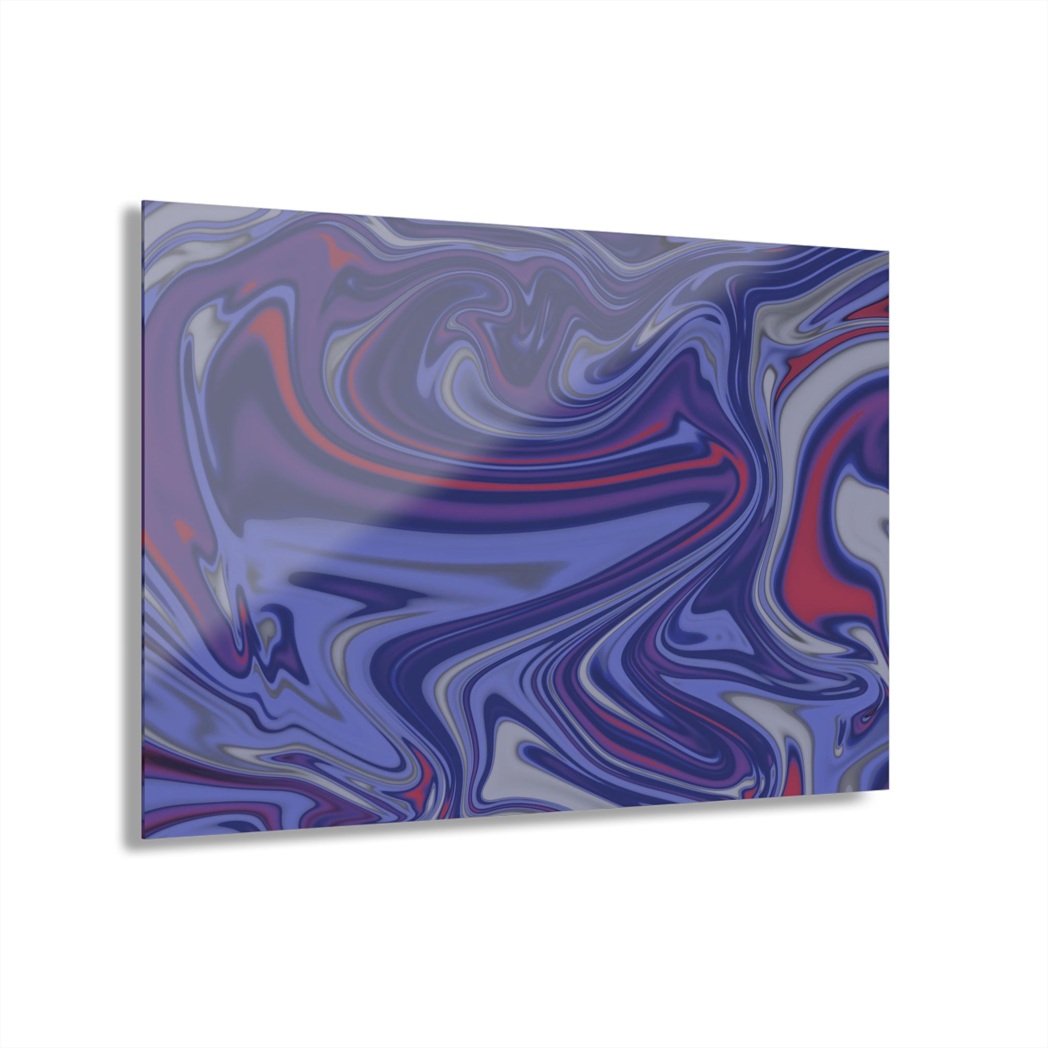 Have A Good Trip Acrylic Print | 36x24 Inch | Fluid Abstract | Contemporary Wall Art