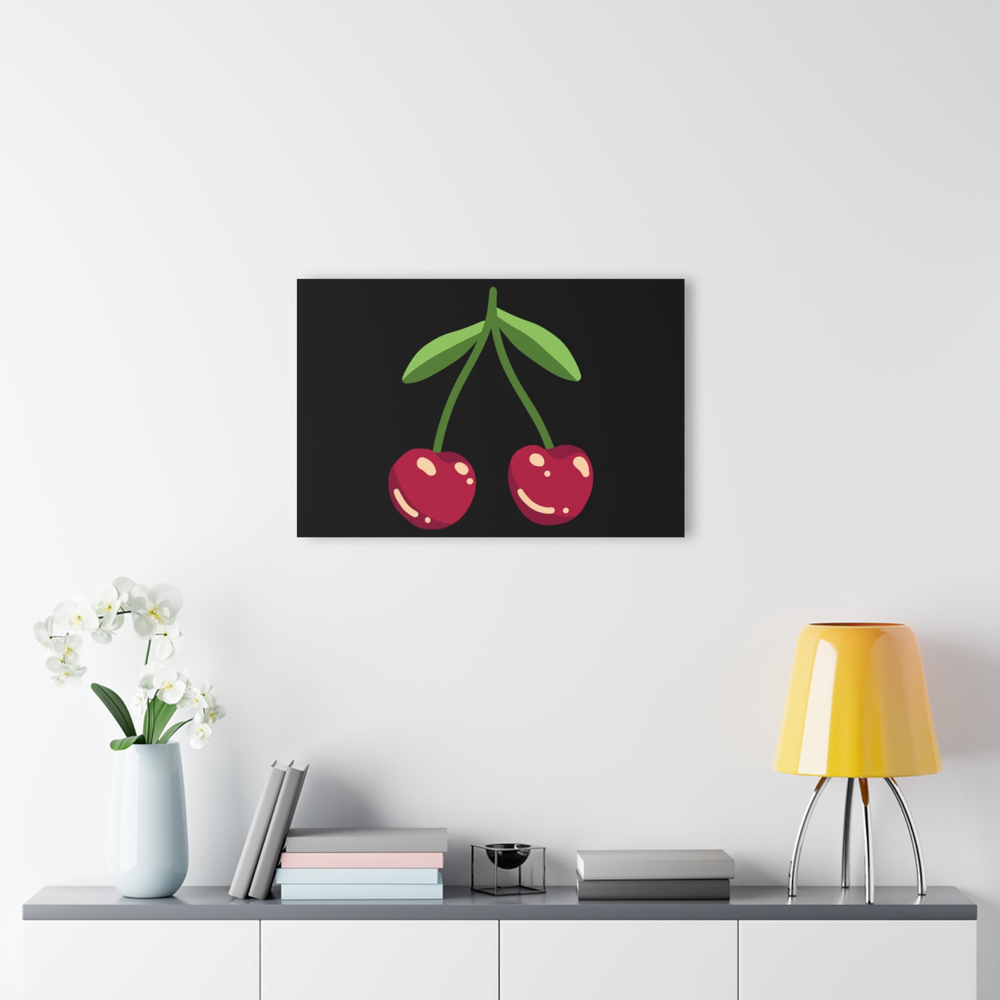Cherry Power Acrylic Print (French Cleat Hanging)