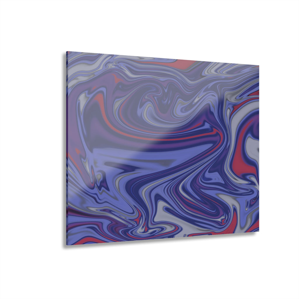 Have A Good Trip Acrylic Print | 36x24 Inch | Fluid Abstract | Contemporary Wall Art