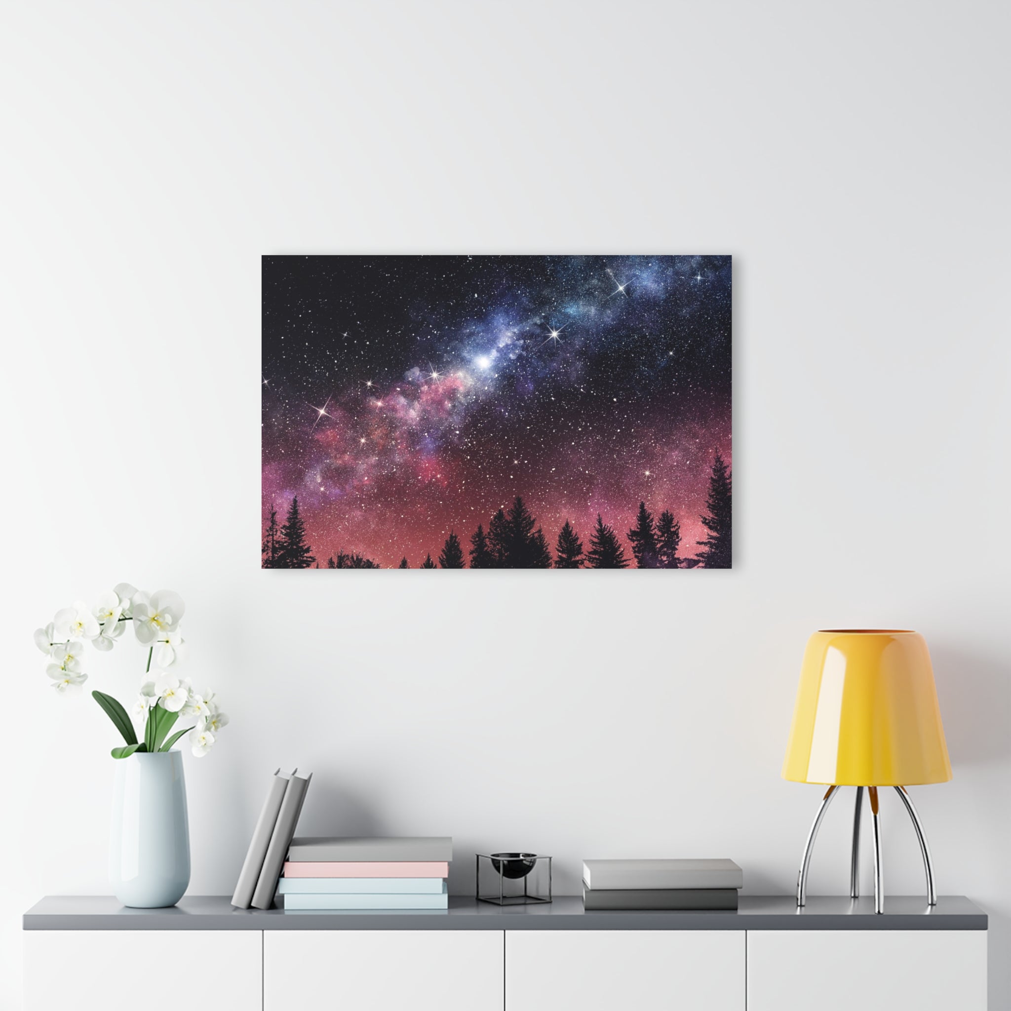 Milky Way Night Sky Acrylic Print Wall Art 