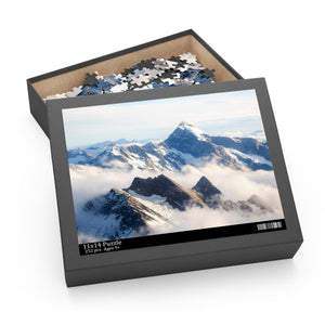 Ice Capped Mountain Puzzle (120, 252, 500-Piece)