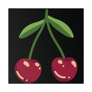 Cherries, Wall Art, Matte Canvas, Stretched, 0.75"