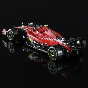 Experience the thrill of the race with our F1 Scuderia Ferrari Model Formula One Car, featuring the iconic design of Carlos Sainz and Charles Leclerc. Perfect for car enthusiasts and collectors, this high-quality model brings the excitement of the track to your home. Own a piece of F1 history today!