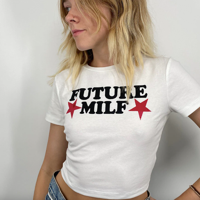 Future MILF Crop Top T-Shirt
