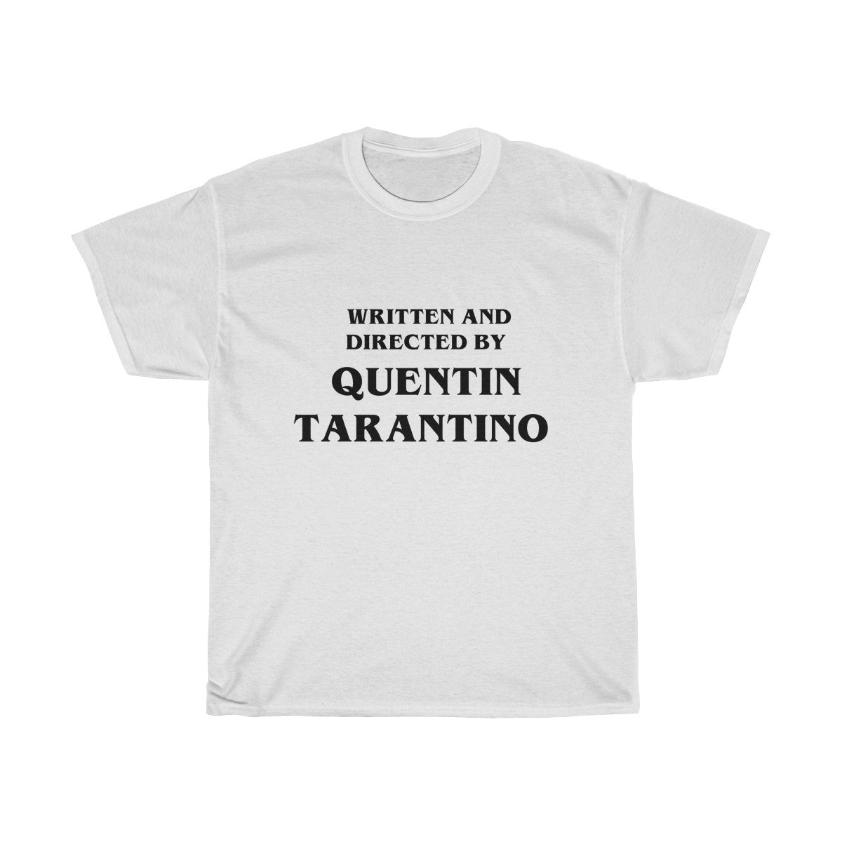 Written and Directed by Quentin Tarantino Vintage Style T-Shirt by Runwoodie