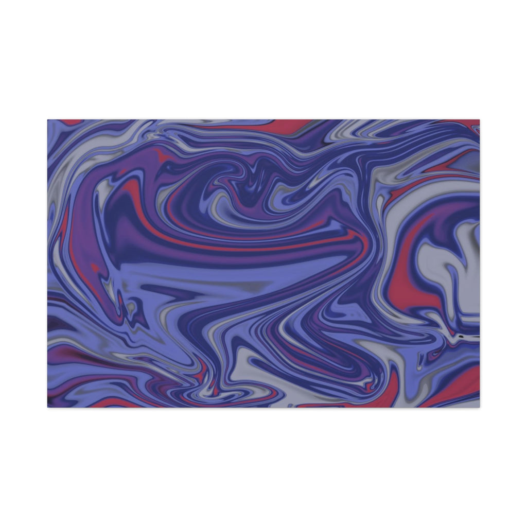 Interstellar Slide Canvas | 36x24 Inch | Fluid Abstract | Contemporary Wall Art | Canvas