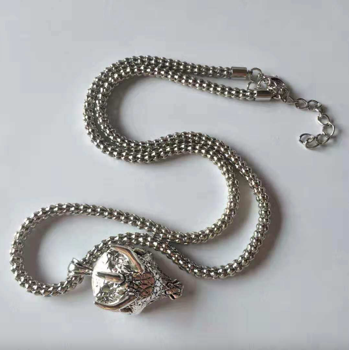 Dragon Head Pendant | Men's Chain Necklace