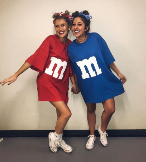 M&M Dress Style T-Shirt (Color Festival Party Costume)
