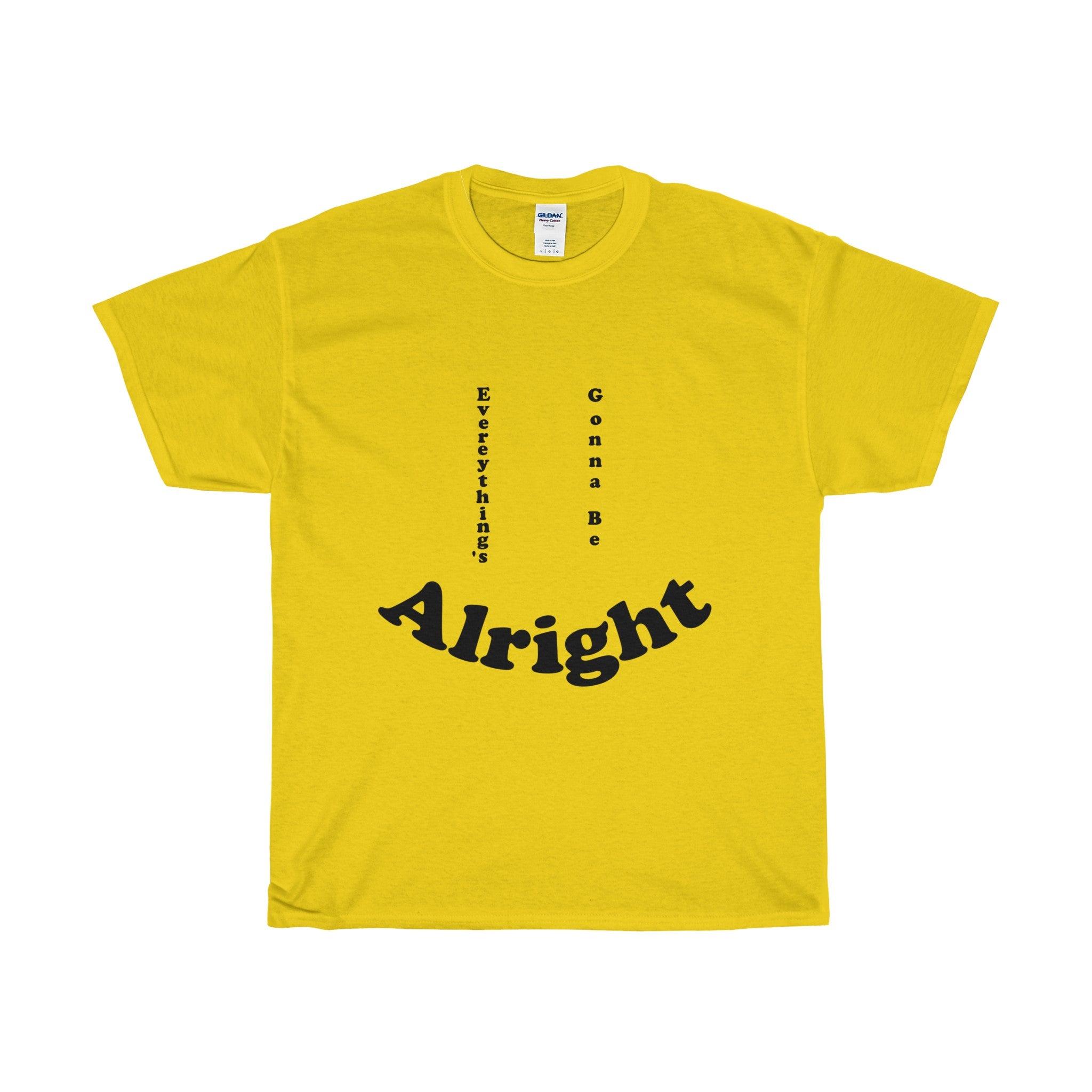 Vintage Retro Everything's Gonna Be Alright Unisex T-Shirt Tee