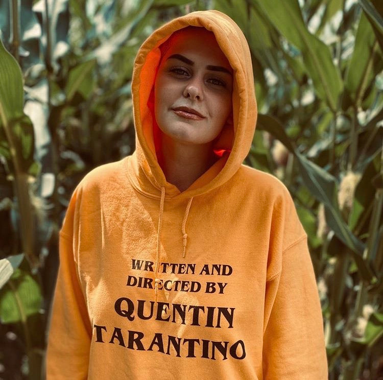 Vintage Written and Directed by Quentin Tarantino Kill Bill Unisex Hoodie