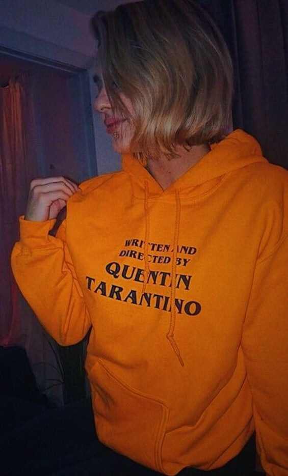 Vintage Written and Directed by Quentin Tarantino Kill Bill Unisex Hoodie