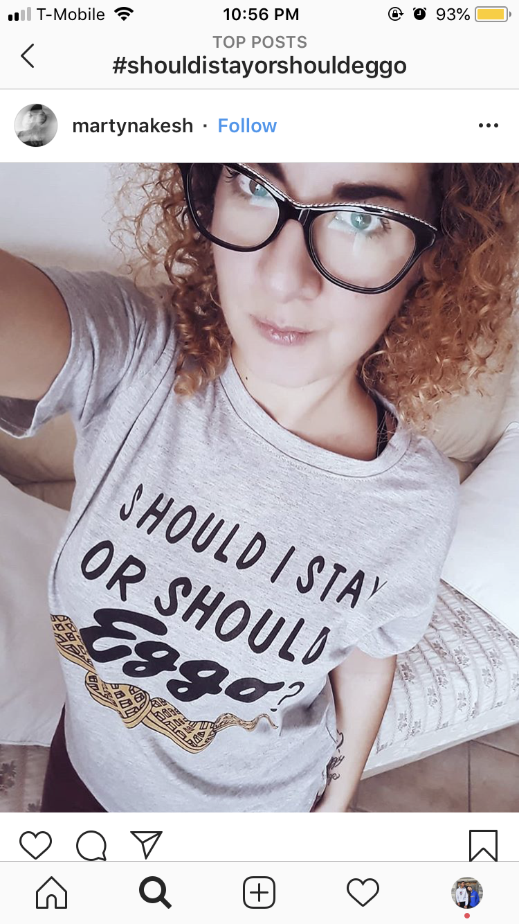 Should I Stay Or Should Eggo T-Shirt