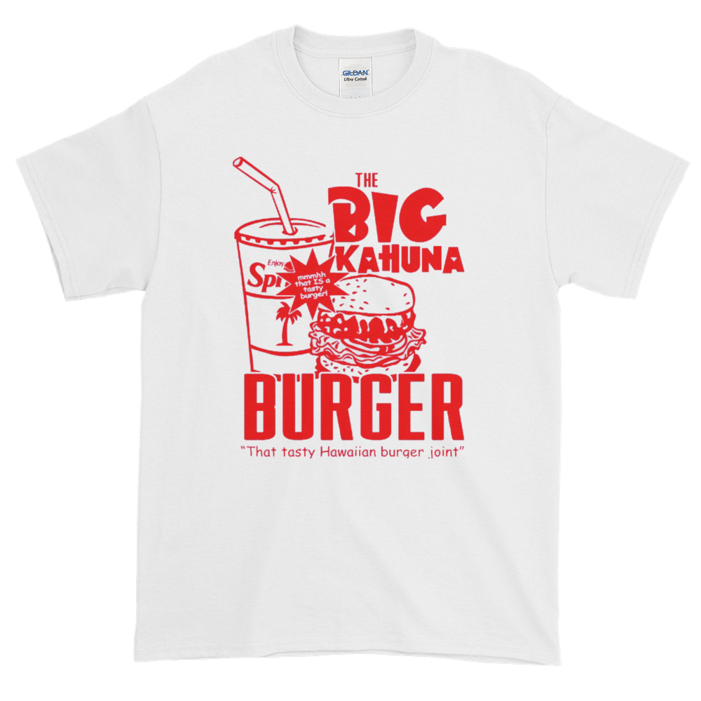 Big Kahuna Burger Tarantino Pulp Fiction Unisex Vintage Retro T-Shirt Tee